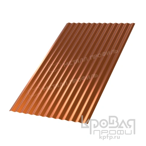 Профилированный лист МП-18х1100-A (AGNETA_Д-20-Copper-0,5) фото 2