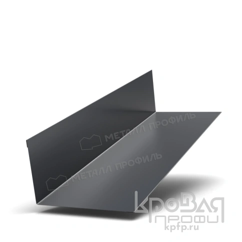 Планка примыкания верхняя 250х147х2000 (ПЭ-01-7024-0.5) фото 1