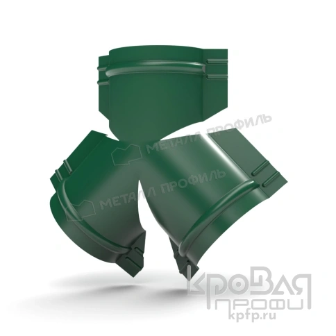 Y-образный тройник для круглого конька R110 NormanMP (ПЭ-01-6005-0.5) фото 1