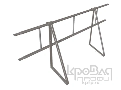 Ограждение кровельное ОК-h600х1860 мм (7005) фото 1