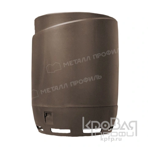 Колпак для трубы 110мм (RAL8017) FLOW (35022В) фото 1