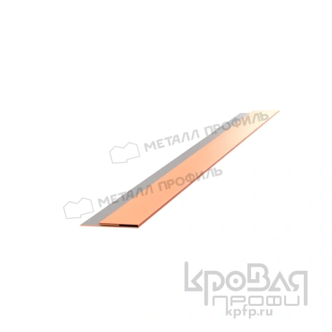 Планка финишная 48х25х2000 NormanMP (ПЭ-01-8004-0.5) фото 1