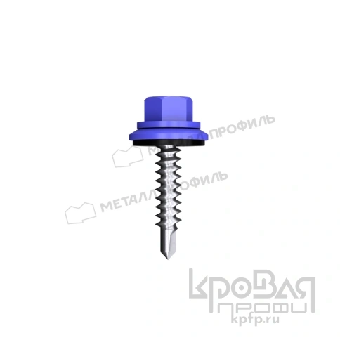 Саморез 4,8х35 ROOFRetail RAL5002 (ультрамарин) фото 1