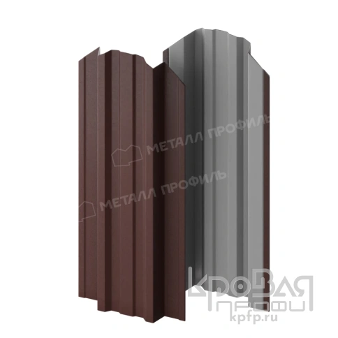 Штакетник металлический МП TRAPEZE-O 16,5х118 (VikingMP-01-RR32-0.45) фото 2