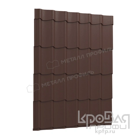 Профиль декоративный Монтерра-X (Steelmatt-20-8017-0.4) фото 2