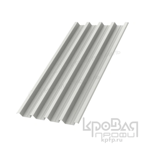 Профилированный лист Н-60х845-A NormanMP (ПЭ-01-9002-0,5) фото 2
