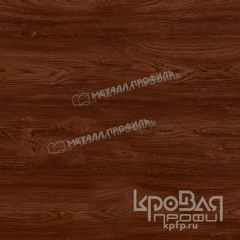 Профилированный лист С-21х1000-B (ECOSTEEL-01-МореныйДуб-0,5) фото 2