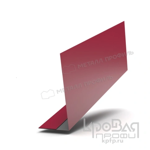 Планка карнизного свеса 250х50х3000 NormanMP (ПЭ-01-3005-0.5) фото 1