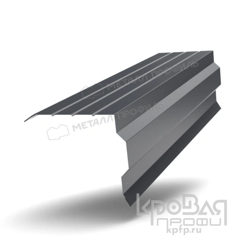 Планка торцевая 90х115х2000 NormanMP (ПЭ-01-7024-0.5) фото 1