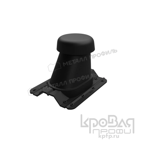 Выход вентиляции универсальный НС-35 (черный) фото 1