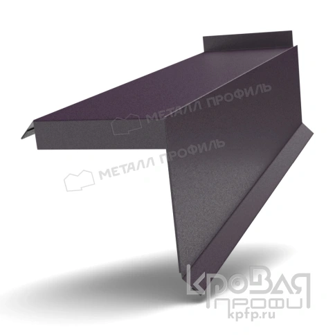 Планка сегментная торцевая правая 350 мм (VALORI-20-Violet-0.5) фото 1