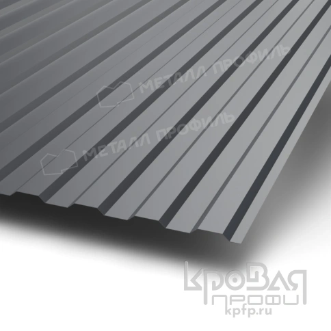 Профилированный лист МП-10х1100-A (PURMAN-20-7024-0,5) фото 1