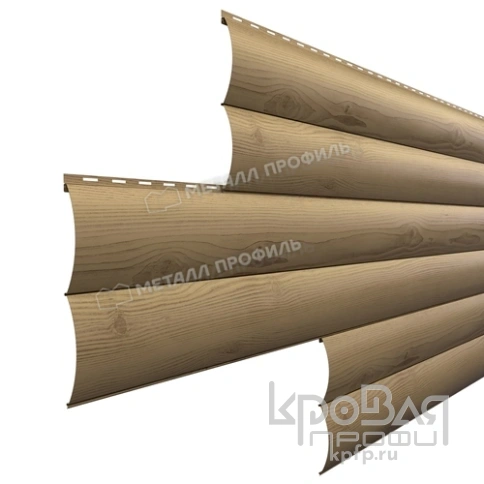 Сайдинг Woodstock-Т-28х330 (ECOSTEEL_MA-01-Сосна-0.5) фото 2