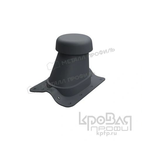 Выход вентиляции универсальный Ламонтерра (серый) фото 1