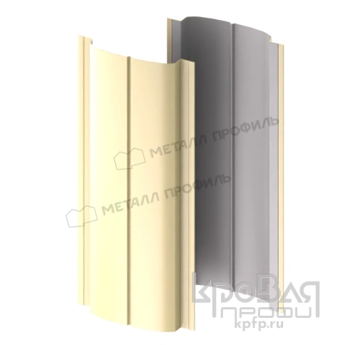 Штакетник металлический МП ELLIPSE-T 19х126 NormanMP (ПЭ-01-1014-0.5) фото 2