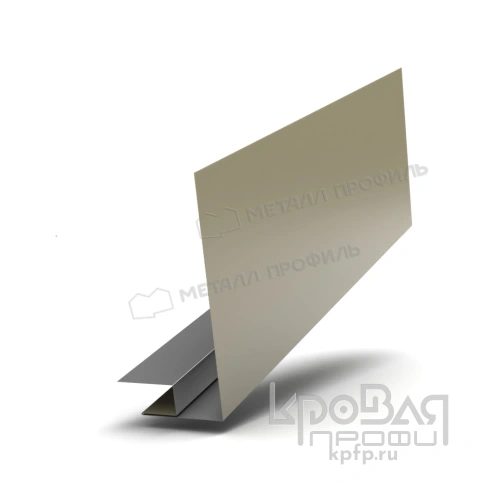 Планка карнизного свеса сложная 250х50х3000 NormanMP (ПЭ-01-1014-0.5) фото 1