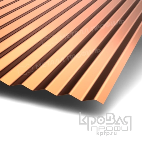 Профилированный лист МП-18х1100-A (AGNETA_Д-03-Copper-0,5) фото 1