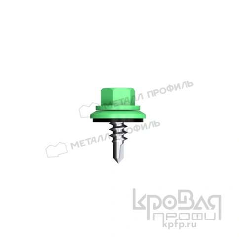 Саморез 4,8х19 ROOFRetail RAL6002 (зеленый лист) фото 1