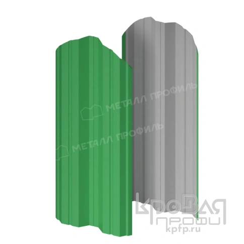 Штакетник металлический МП М-111-О (ПЭ-01-6002-0.45) фото 1