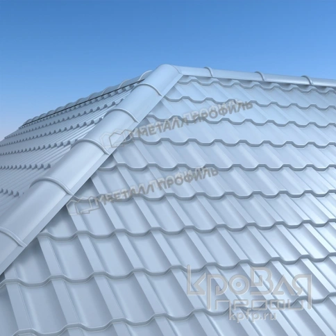 Металлочерепица МП Трамонтана-SL (PURMAN-20-Galmei-0.5) фото 5