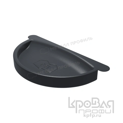 Заглушка желоба Foramina PUR D150 (PUR_Д-01-7024\7024-0.6) фото 1