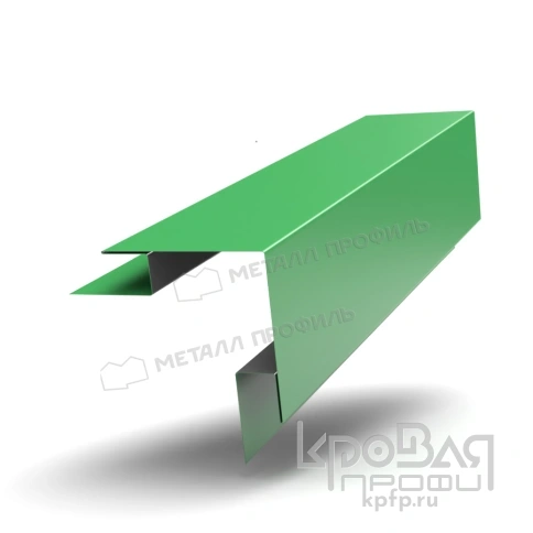 Планка угла наружного сложного 75х75х3000 NormanMP (ПЭ-01-6002-0.5) фото 1