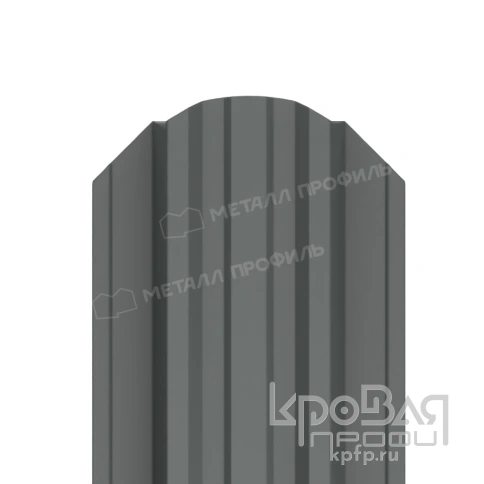 Штакетник металлический МП TRAPEZE-O 16,5х118 (ПЭ-01-7005-0.45) фото 1