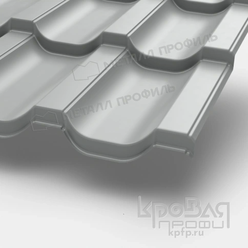 Металлочерепица МП Трамонтана-M NormanMP (ПЭ-01-9006-0.5) фото 1