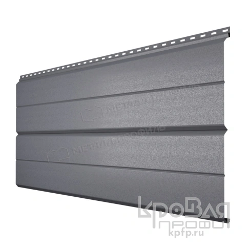 Сайдинг Lбрус-XL-Н-14х335 (VALORI-20-Grey-0.5) фото 1