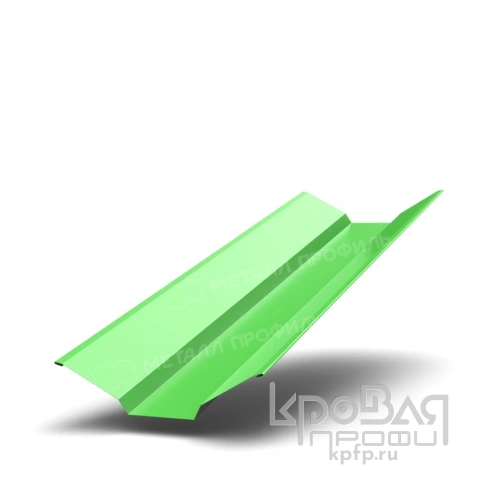 Планка ендовы верхняя 76х76х2000 NormanMP (ПЭ-01-6018-0.5) фото 1