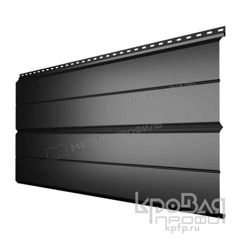 Сайдинг Lбрус-XL-Н-14х335 (PURMAN-20-9005-0.5) фото 2