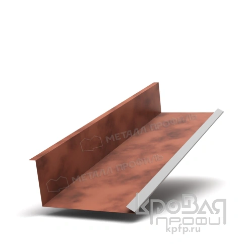 Планка примыкания нижняя 250х122х2000 (КЛМА-02-Anticato-0.5) фото 1