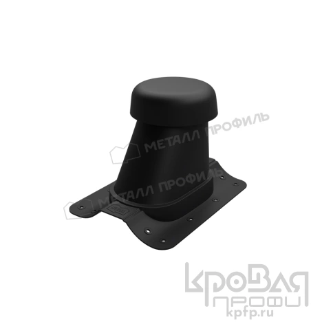 Выход вентиляции универсальный Трамонтана (черный) фото 1