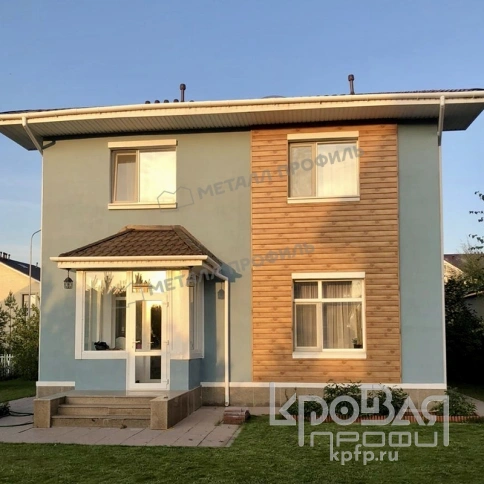 Сайдинг Lбрус-XL-В-14х335 (ECOSTEEL_T-01-Сосна-0.5) фото 3