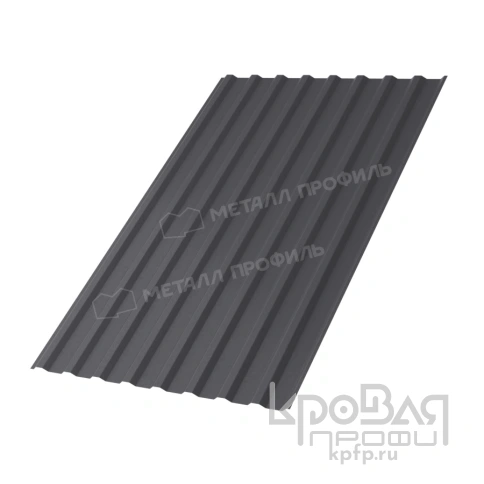 Профилированный лист МП-20х1100-B (VALORI-20-Grey-0,5) фото 2