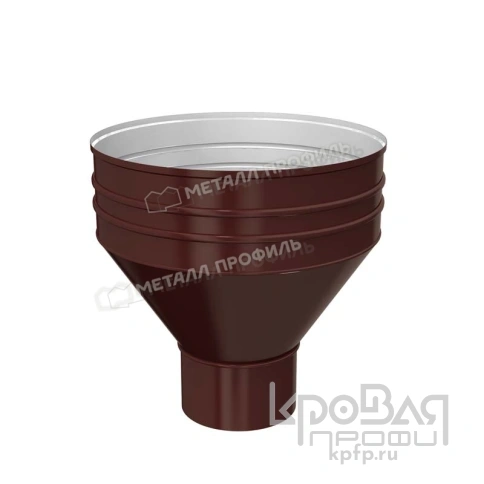 Воронка водосборная D350х150 (ПЭ-01-8017-0.5) фото 1