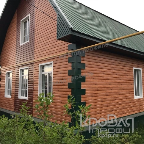 Сайдинг Woodstock-Т-28х330 (ECOSTEEL-01-Сосна-0.5) фото 4