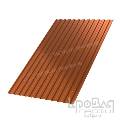 Профилированный лист МП-10х1100-B (AGNETA_Д-03-Copper-0,5) фото 2