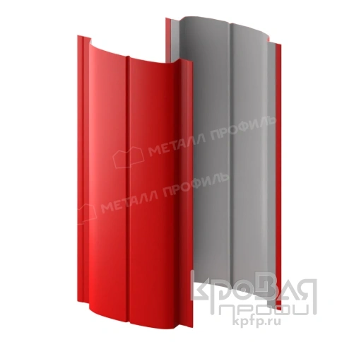 Штакетник металлический МП ELLIPSE-T 19х126 NormanMP (ПЭ-01-3020-0.5) фото 2