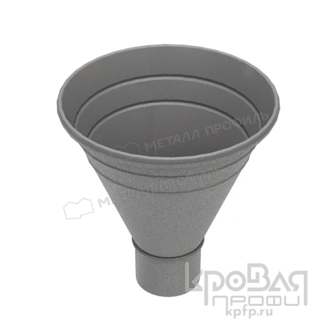 Воронка водосборная D100/300 Foramina Freeze (FRZ_D-01-Grey\Grey-0.6) фото 1
