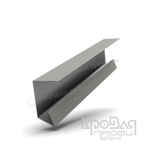 Планка начальная Woodstock 12х15х3000 NormanMP (ПЭ-01-9002-0.5) фото 1