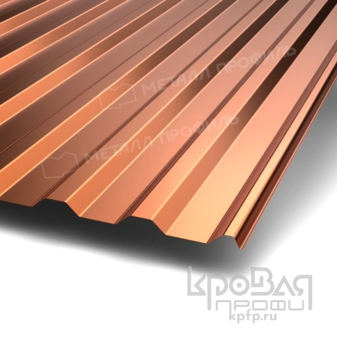 Профилированный лист МП-20х1100-R (AGNETA_Д-20-Copper-0,5) фото 1