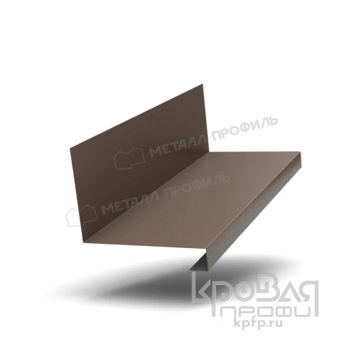 Планка примыкания нижняя к трубе FASTCLICK 150х200х2000 (VALORI-20-OxiBеige-0.5) фото 1