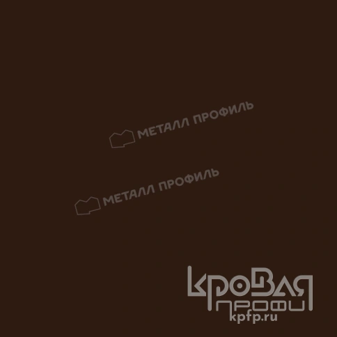 Штакетник металлический МЕТАЛЛ ПРОФИЛЬ TRAPEZE-T 16,5х118 (ПЭД-01-8017\8017-0.45) фото 3