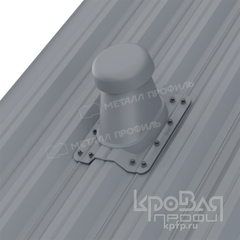 Выход вентиляции универсальный НС-35 (серый) фото 2