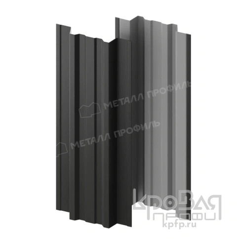 Штакетник металлический МП TRAPEZE-T 16,5х118 (PURETAN-20-RR23-0.5) фото 2