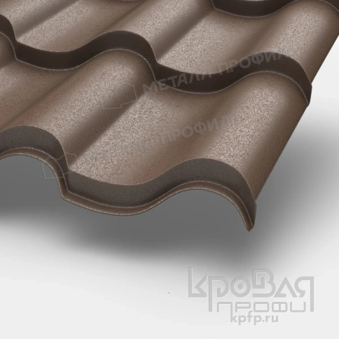 Металлочерепица МП Монтерроса-M (VALORI-20-OxiBеige-0.5) фото 1