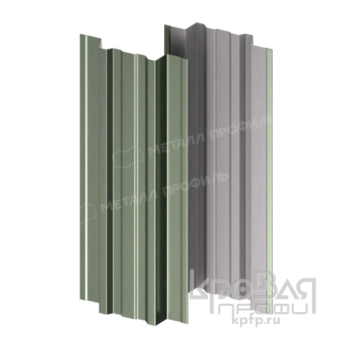 Штакетник металлический МП TRAPEZE-T 16,5х118 (PURMAN-20-Tourmalin-0.5) фото 2