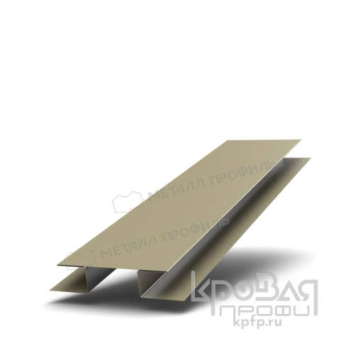 Планка стыковочная сложная 75х3000 NormanMP (ПЭ-01-1014-0.5) фото 1