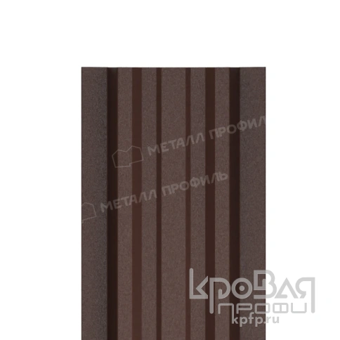 Штакетник металлический МП LАNE-T 16,5х99 (VikingMP Д-01-8017\8017-0.45) фото 1
